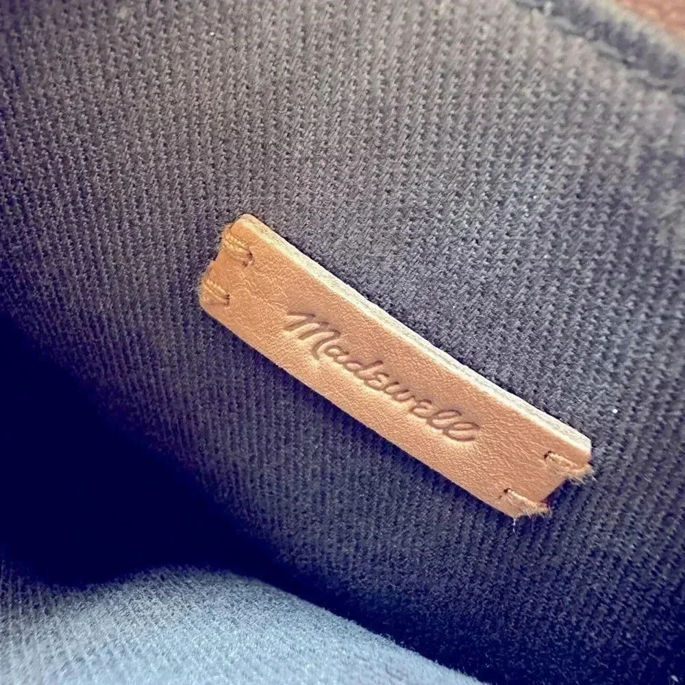 NWOT Madewell The Simple Pouch Belt Bag: Rainbow Stripe Edition